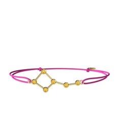 Ursa Minor Bileklik - Sitrin 925 ayar altın kaplama gümüş bileklik #1kiz1sp