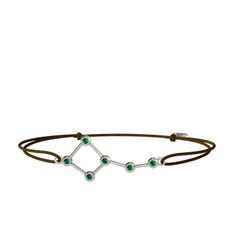 Ursa Minor Bileklik - Yeşil kuvars 925 ayar gümüş bileklik #1ld7nnd