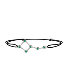 Ursa Minor Bileklik - Kök zümrüt 925 ayar gümüş bileklik #1pfcbon