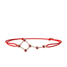 Garnet 14 ayar rose altın bileklik