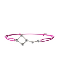 Pırlanta 18 ayar beyaz altın bileklik (0.216 karat)