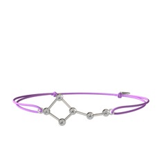 Ursa Minor Bileklik - Swarovski 8 ayar beyaz altın bileklik #1wis1j