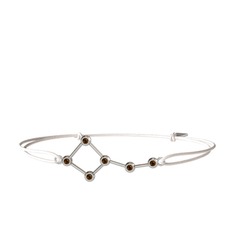 Ursa Minor Bileklik - Dumanlı kuvars 925 ayar gümüş bileklik #4c5cuv