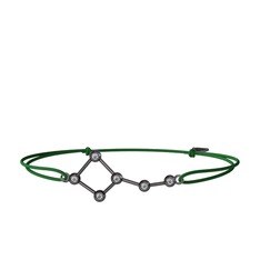 Ursa Minor Bileklik - Swarovski 925 ayar siyah rodyum kaplama gümüş bileklik #9d6ri4