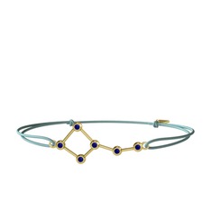 Ursa Minor Bileklik - Lab safir 18 ayar altın bileklik #ek62ds