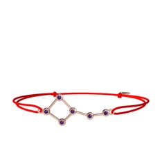 Ursa Minor Bileklik - Ametist 18 ayar rose altın bileklik #mytxq5