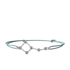 Ursa Minor Bileklik - Pırlanta 8 ayar beyaz altın bileklik (0.216 karat) #o8dmhf