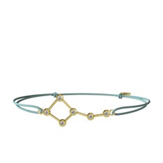 Swarovski 18 ayar altın bileklik