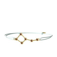 Ursa Minor Bileklik - Kök yakut 18 ayar altın bileklik #zksc67