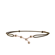 Cancer Bileklik - Peridot 18 ayar rose altın bileklik #12yw8ga