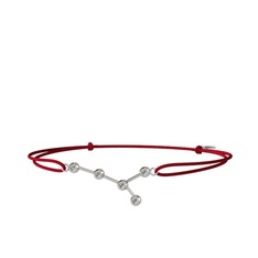 Cancer Bileklik - Swarovski 18 ayar beyaz altın bileklik #1bye3zx