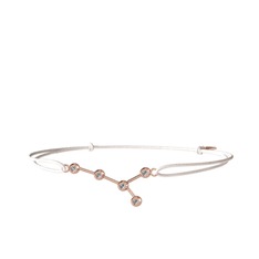 Cancer Bileklik - Swarovski 8 ayar rose altın bileklik #1gd7tpj