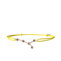 Cancer Bileklik - Peridot 8 ayar rose altın bileklik #1u0s0qu