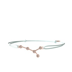 Cancer Bileklik - Swarovski 14 ayar rose altın bileklik #1y0771c