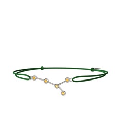 Sitrin 925 ayar gümüş bileklik