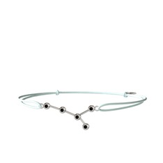 Siyah zirkon 925 ayar gümüş bileklik
