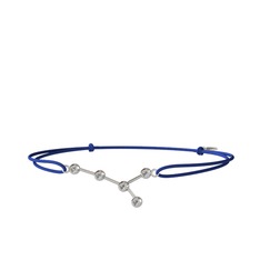 Cancer Bileklik - Swarovski 14 ayar beyaz altın bileklik #fapt1j