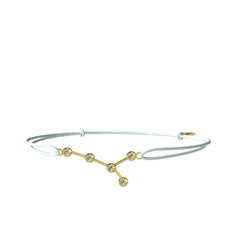 Cancer Bileklik - Swarovski 925 ayar altın kaplama gümüş bileklik #h7f1qu