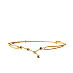 Cancer Bileklik - Kök yakut 18 ayar altın bileklik #r8rvm8