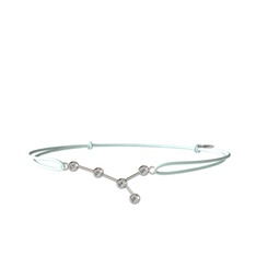 Cancer Bileklik - Swarovski 14 ayar beyaz altın bileklik #s3jf8a