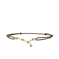 Cancer Bileklik - Swarovski 925 ayar altın kaplama gümüş bileklik #tk99u3