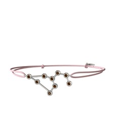 Leo Bileklik - Dumanlı kuvars 925 ayar gümüş bileklik #157zg2g