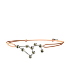 Leo Bileklik - Peridot 925 ayar gümüş bileklik #18irtoa