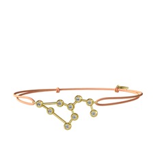 Leo Bileklik - Swarovski 18 ayar altın bileklik #1ij1j11