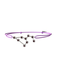 Leo Bileklik - Kök yakut 925 ayar gümüş bileklik #1jqu4u6