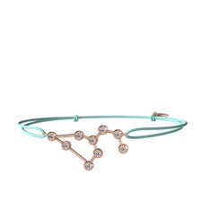 Leo Bileklik - Swarovski 8 ayar rose altın bileklik #1kcoayp