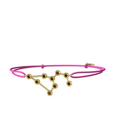 Leo Bileklik - Dumanlı kuvars 8 ayar altın bileklik #1pc9vno