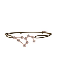 Pırlanta 18 ayar rose altın bileklik (0.324 karat)