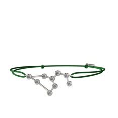 Leo Bileklik - Pırlanta 18 ayar beyaz altın bileklik (0.324 karat) #41fi3v