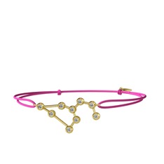 Leo Bileklik - Swarovski 925 ayar altın kaplama gümüş bileklik #94n5sx