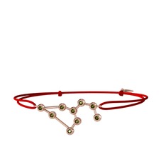Peridot 8 ayar rose altın bileklik