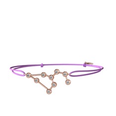 Swarovski 18 ayar rose altın bileklik