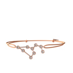 Leo Bileklik - Swarovski 14 ayar rose altın bileklik #pykf8v