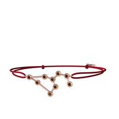 Leo Bileklik - Dumanlı kuvars 14 ayar rose altın bileklik #rs2i6k