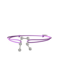 Gemini Bileklik - Swarovski 14 ayar beyaz altın bileklik #12d375b