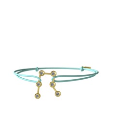 Gemini Bileklik - Pırlanta 18 ayar altın bileklik (0.216 karat) #1fctt6m