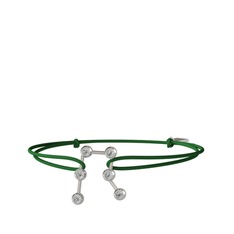 Gemini Bileklik - Swarovski 18 ayar beyaz altın bileklik #1i6dreb