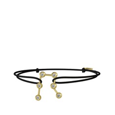 Gemini Bileklik - Beyaz zirkon 18 ayar altın bileklik #1iqg8wd