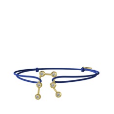 Gemini Bileklik - Swarovski 18 ayar altın bileklik #1mtm96o