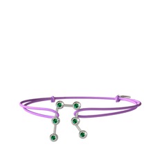 Yeşil kuvars 925 ayar gümüş bileklik