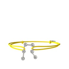 Gemini Bileklik - Swarovski 18 ayar beyaz altın bileklik #1ux8jcx