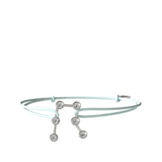 Beyaz zirkon 925 ayar gümüş bileklik