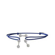 Gemini Bileklik - Swarovski 14 ayar beyaz altın bileklik #eclu6f