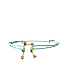 Peridot 14 ayar altın bileklik