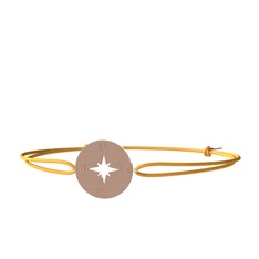 925 ayar rose altın kaplama gümüş bileklik