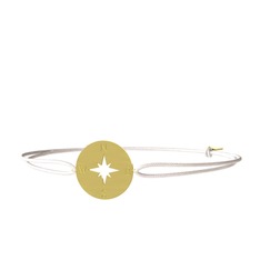 Vasco Pusula Bileklik - 925 ayar altın kaplama gümüş bileklik #u532t2